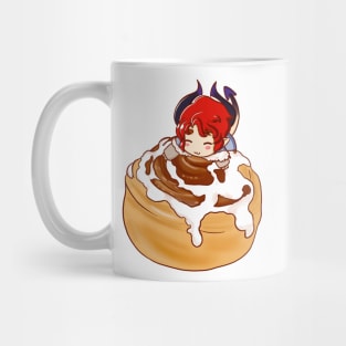 Cinnamon Roll Tiefling Mug